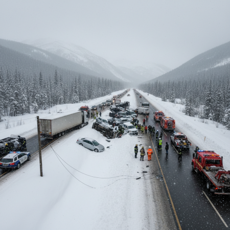 Image pour accident sur neige
